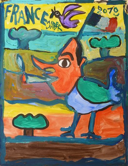 JABER (1938-2021)
France / Mixed media on...