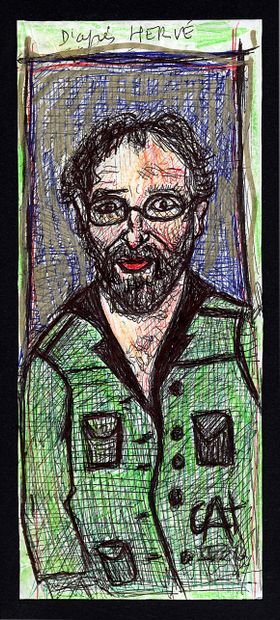 BESSIN Catherine
After Hervé / Mixed media...