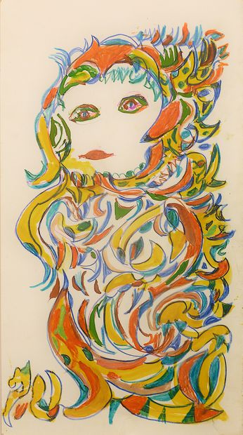 GRÜNENWALDT Martha (1910-2008)
Untitled /...