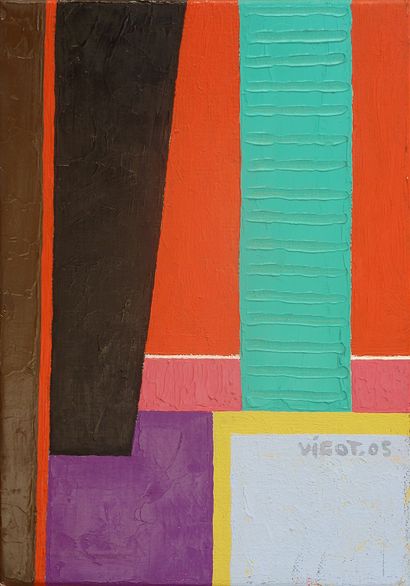 VIGOT Jacques (1948-2018)
Chambre rouge /...