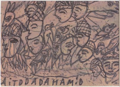 DADA Hamid Ait
Untitled / Mixed media on...