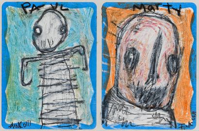 FINK Gus
Paul and Marty / Mixed media on...