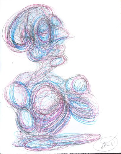 MUSLIN Jean-Paul (1948-2019)
Untitled / Colored...