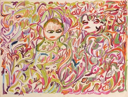 GRÜNENWALDT Martha (1910-2008)
Sans titre...