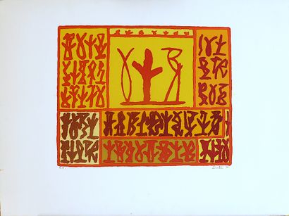 LICATA Riccardo 1929-2014)
Sans titre / Gravure...