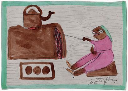 BABAHOUM Mohamed
Untitled / Mixed media on...