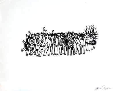 CADORE Delphine
Untitled / Felt pen on paper...
