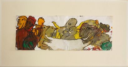 LACOSTE Alain (1935-2022)
La nappe frénétique...
