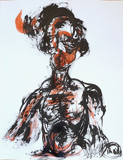 MUSLIN Jean-Paul (1948-2019)
Untitled / Inks...