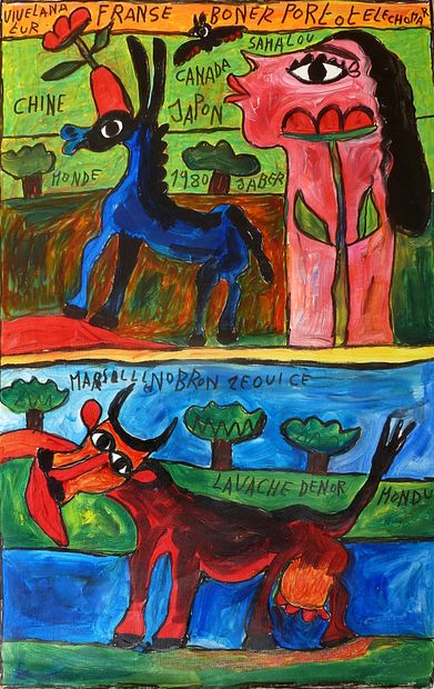 JABER (1938-2021)
Vive la natur... / Mixed...