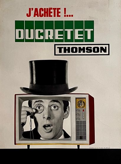 LAVILLE M. J'achète !... Ducretet-Thomson....
