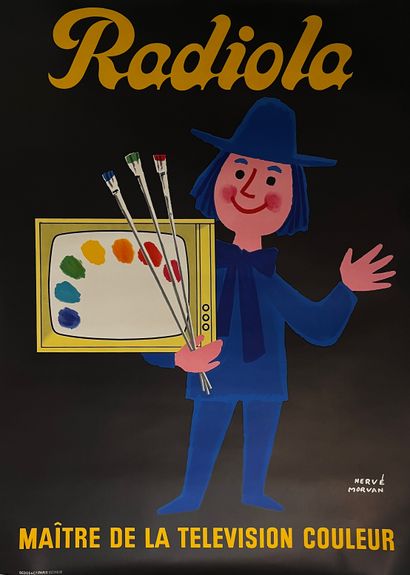 MORVAN Hervé. Radiola. Maître de la Télévision...