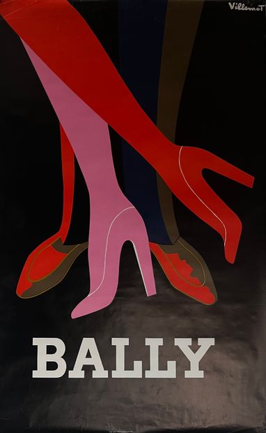 VILLEMOT Bernard. Bally. Les jambes. 1979....