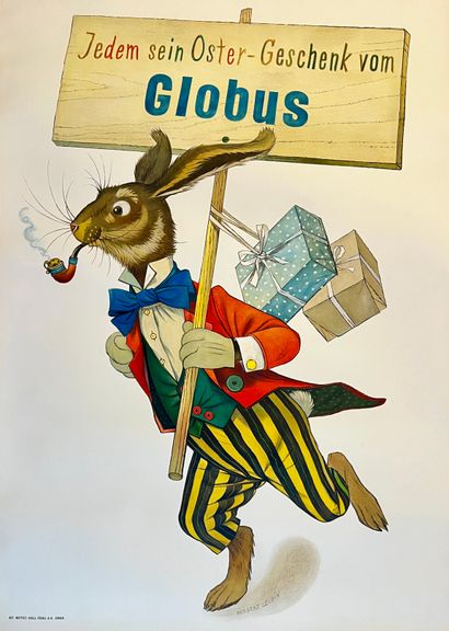 LEUPIN Herbert. Jedem sein Oster-Geschenk...