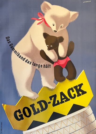 BORER Albert. Gold-Zack. Das Gummiband das...