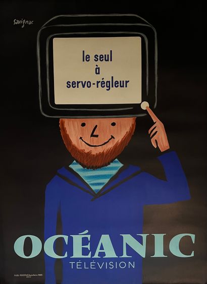 SAVIGNAC Raymond. Océanic télévision. Le...