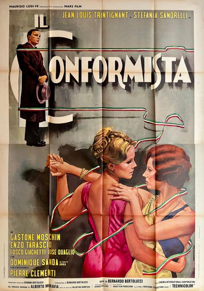 IL CONFORMISTA / The CONFORMIST 贝尔纳多-贝托鲁奇。1970.
140x200...