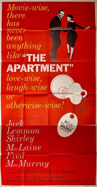 公寓 / La Garconniere
比利-怀尔德1960.
104x205 厘米（美国...