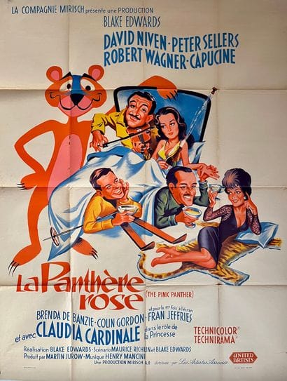 La panthere rose / 粉红豹
布莱克-爱德华兹1963.
120x160...