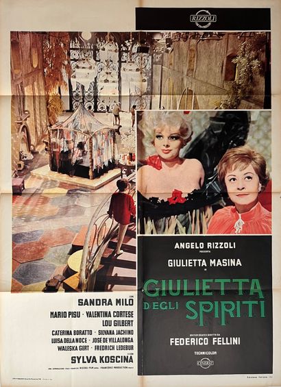 GIULIETTA DEGLI SPIRITI / JULIETE DES 
费德里科-费里尼1965.
100x140...
