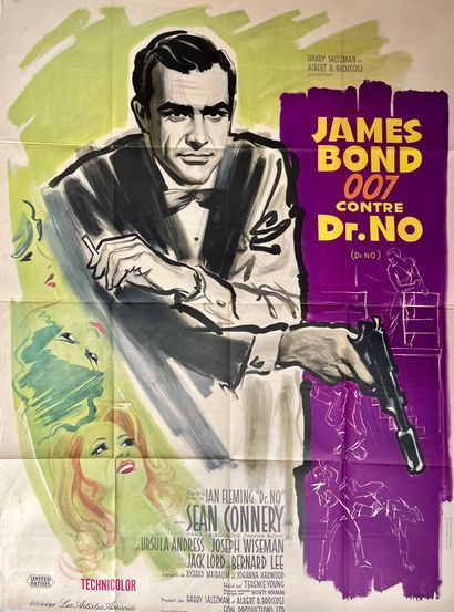 詹姆斯-邦德 007 大战 Dr.NO / NO博士
特伦斯-杨，1962 年。
120x160...