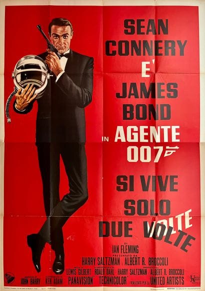 si vive solo due volte / 你只能活两次
刘易斯-吉尔伯特1967.
140x200...
