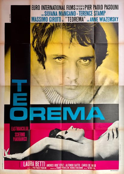 TEOREMA / THEOREME 皮埃尔-保罗-帕索里尼。1968.
140x200...