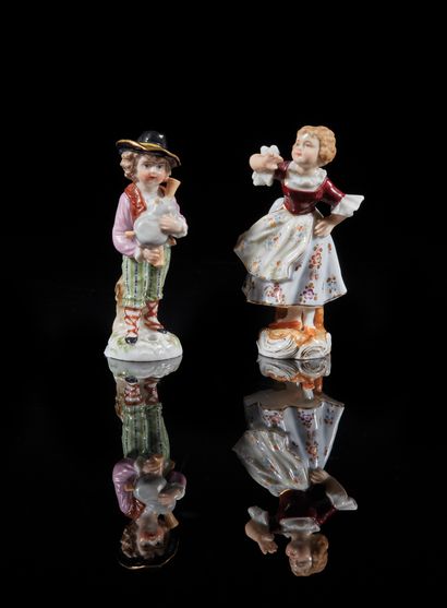 POTSCHAPPEL, Allemagne, Saxe
Two statuettes...