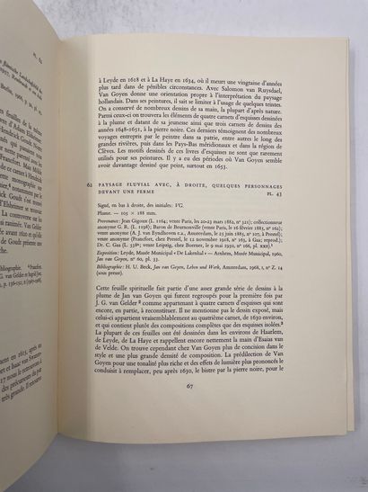 2 volumes : «Dessins de Paysagistes Hollandais...