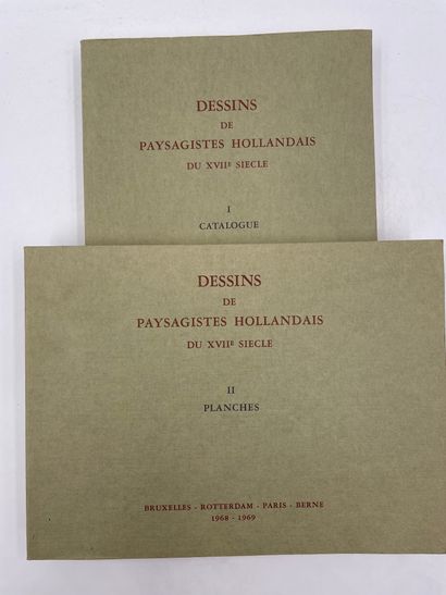 2 volumes : «Dessins de Paysagistes Hollandais...