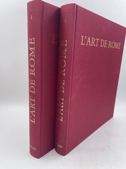 2 Tomes : «L’art de Rome tome I», Marco Bussagli,...