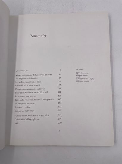 «Florence et la renaissance, le Quattrocento»,...