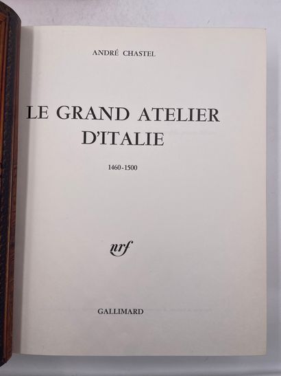 2 Tomes : « Le grand Atelier d’Italie 1460-1500»,...