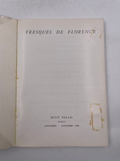 «Fresque de Florence», petit palais paris,...