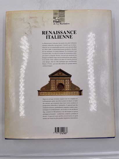 «Renaissance Italienne, architecture, sculpture,...