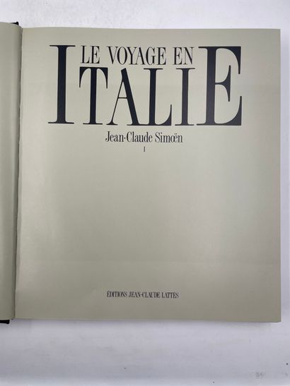 2 Tomes : «Le Voyage en Italie, tome 1»,...