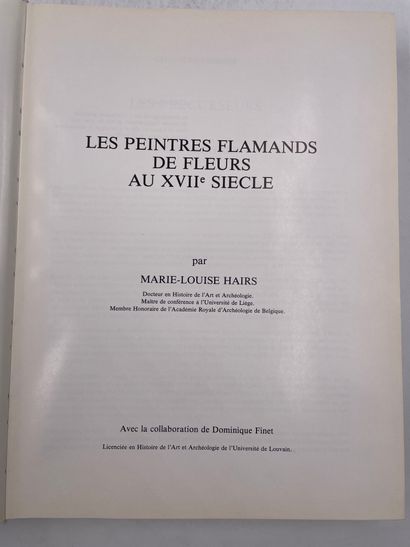 «Les Peintres Flamands de Fleurs au XVIIe...