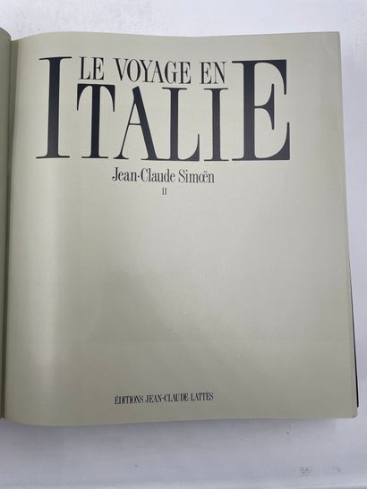 2 Tomes : «Le Voyage en Italie, tome 1»,...