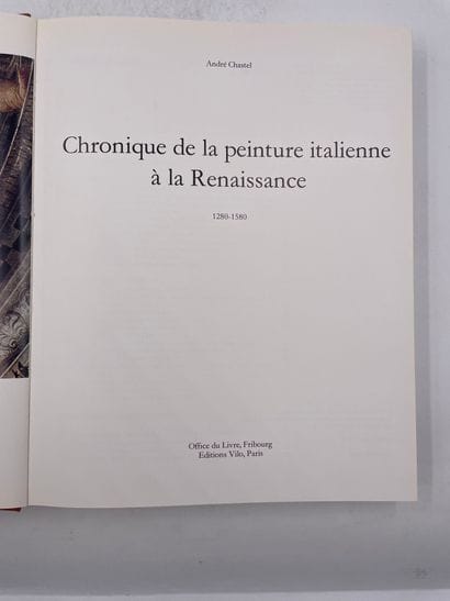 «Chronique de la Peinture italienne à la...