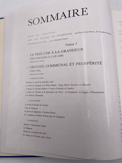 2 tomes : «L'art de Florence, tome I», Glenn...