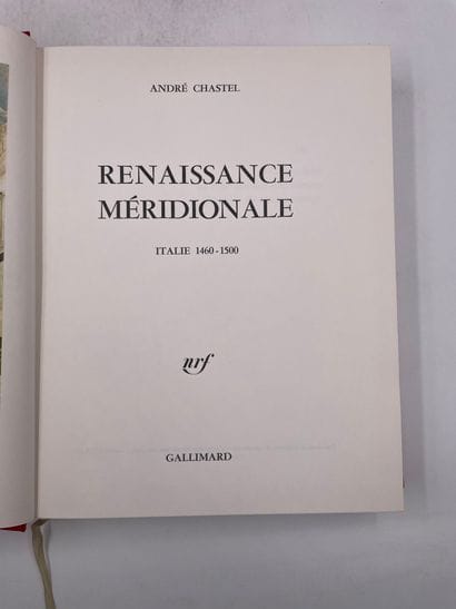 2 Tomes : « Le grand Atelier d’Italie 1460-1500»,...