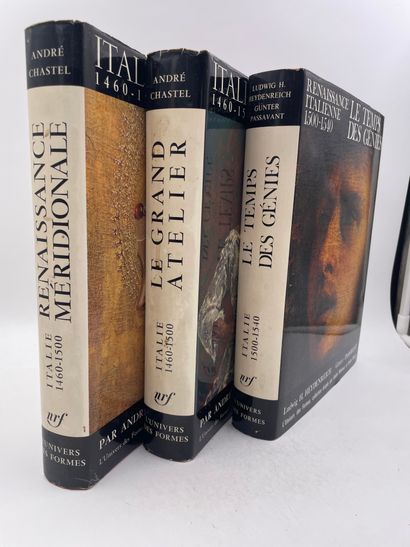 3 tomes : «Renaissance Méridionale, Italie...
