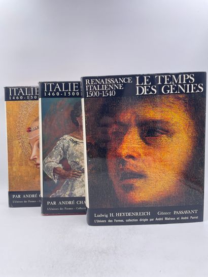 3 tomes : «Renaissance Méridionale, Italie...