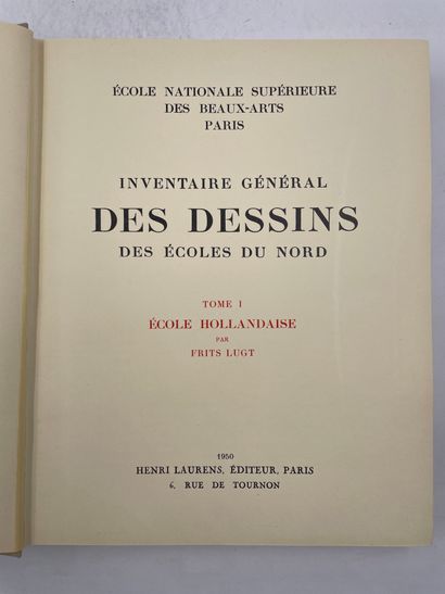 «Inventaire general des Dessins des écoles...