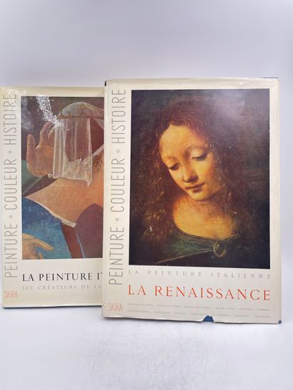 2 tomes : «La Peinture Italienne, les créateurs...