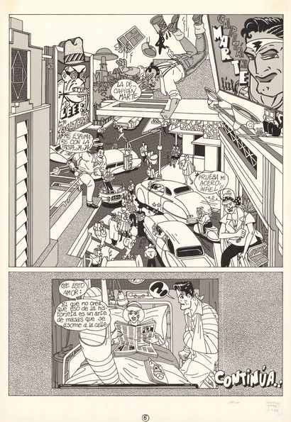 Daniel TORRES (né en 1958)
Opium
India ink...