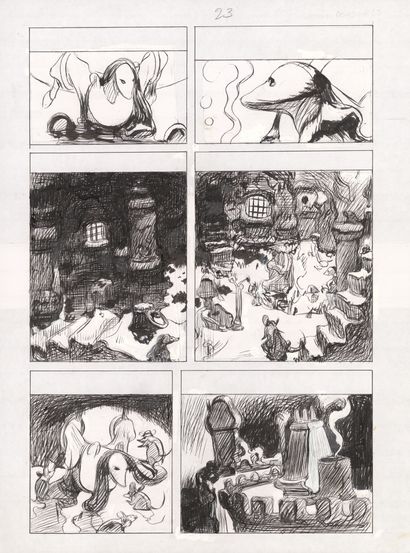 Carlos NINE (1944-2016)
Donjon Monsters -...