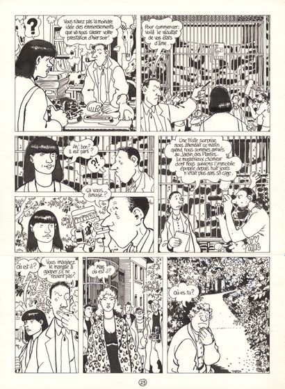 Jacques TARDI (né en 1946)
La débauche
India...