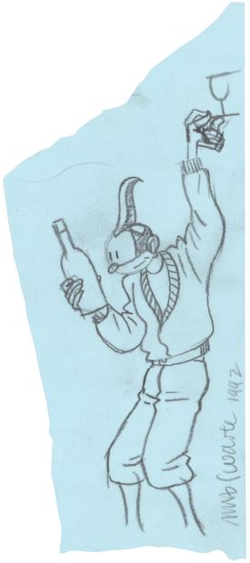 Joost SWARTE (né en 1947)
Graphite on paper...