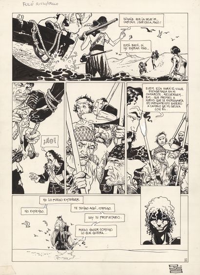 Carlos TRILLO (1943-2011)
Fulù - The evil...